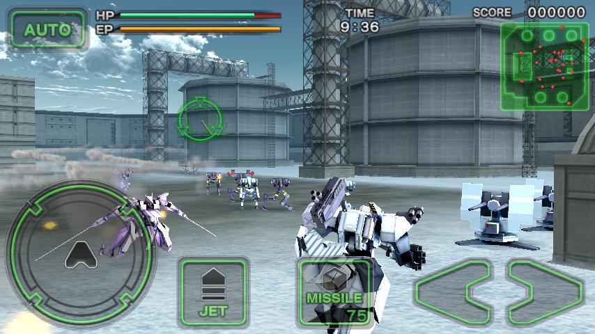 Destroy Gunners SP / ICEBURN!! Game Screenshot