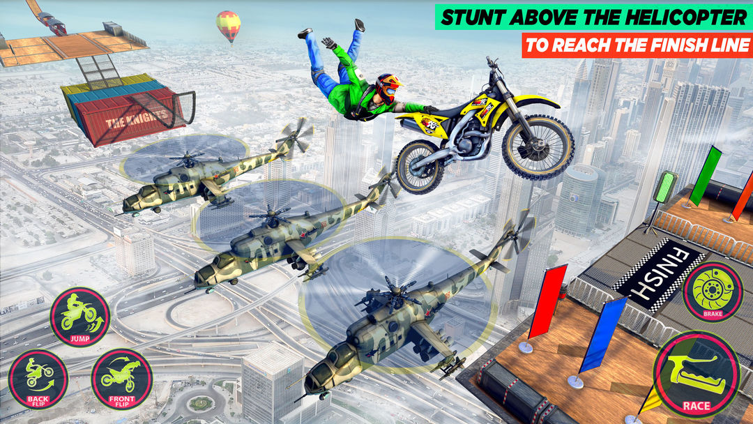 Screenshot of Bike Stunt Game: Tricks Master