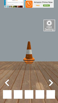 Escape from Cones Room Game Screenshot