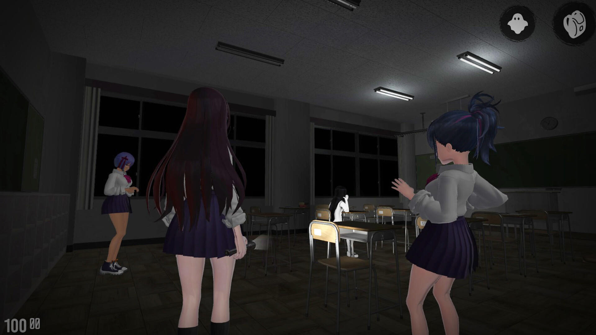 Screenshot 1 of 무서운 학교 시뮬레이터 2 