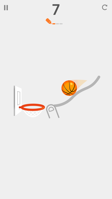 Dunk Line Game Screenshot