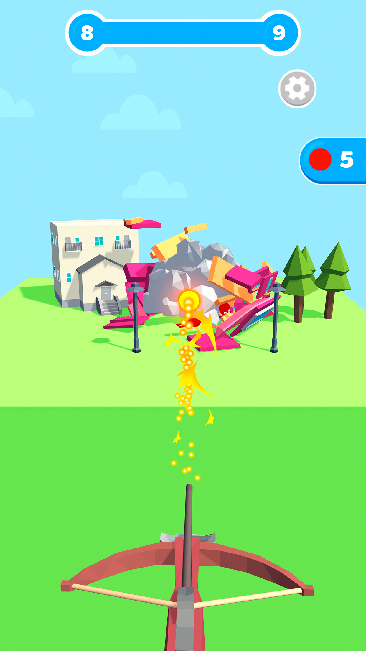 Slingshot Smash－Shooting Range Game Screenshot