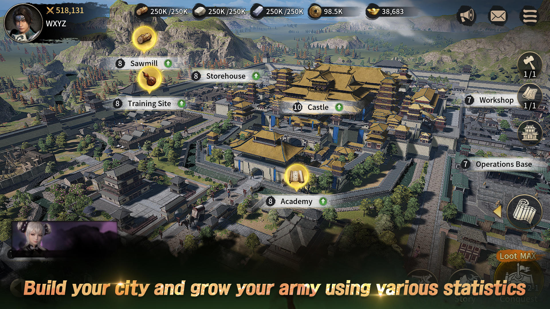 Dynasty Warriors M screenshot game