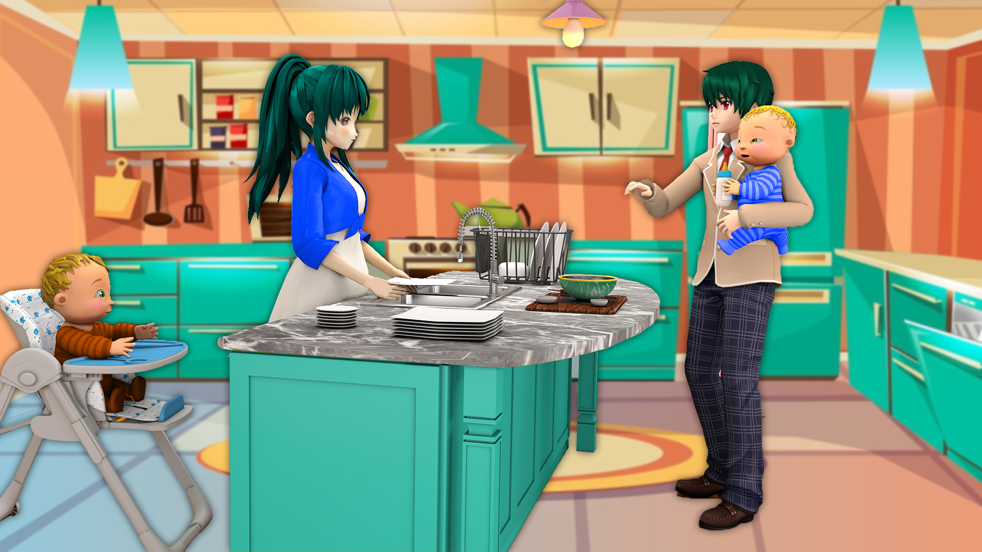 Anime pregnant mother sim 3d android ios apk download for free taptap