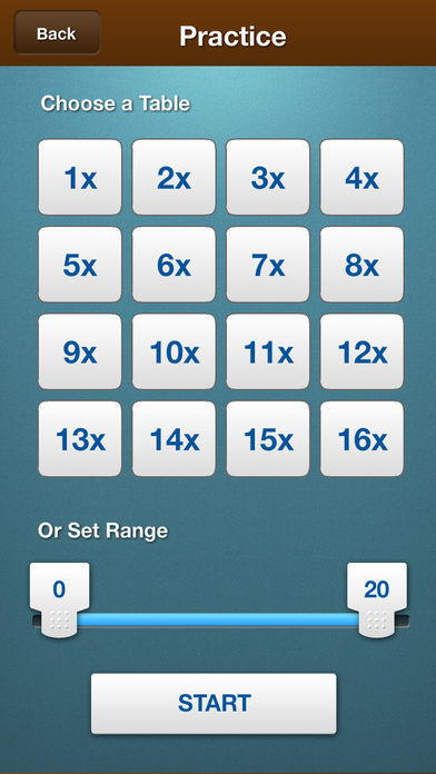 Times Tables Master Game Screenshot