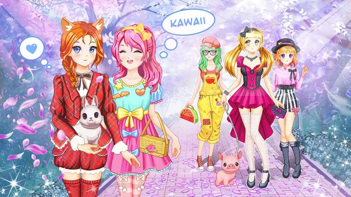 Screenshot 1 of Anime Kawaii Dress Up Games 5.5