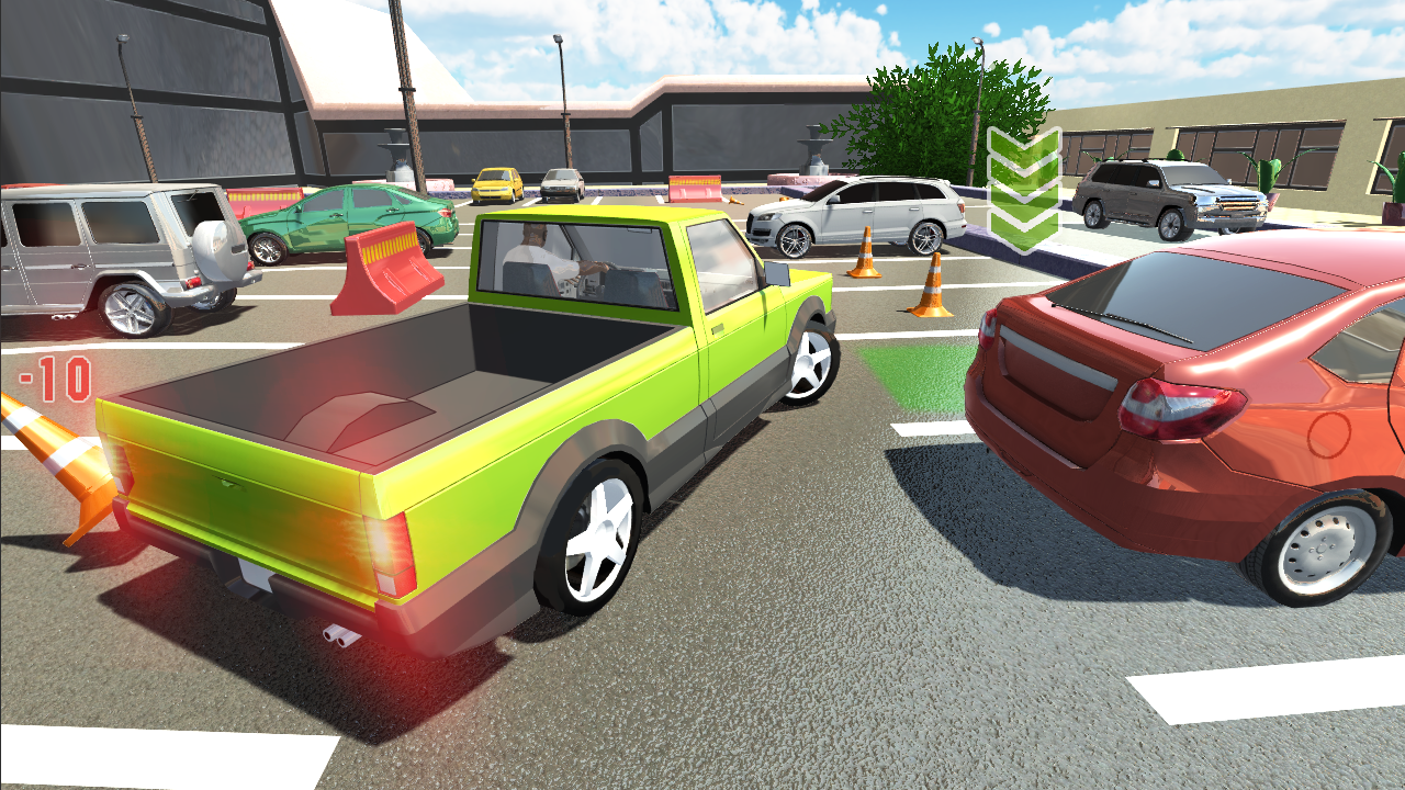 Captura de Tela do Jogo Off-Road Pickup Parking