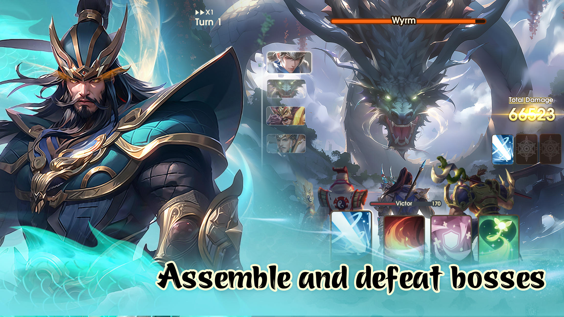 Fantasi Tiga Kerajaan:Perang Game Screenshot