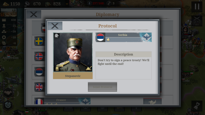 European War 6: 1914 Game Screenshot