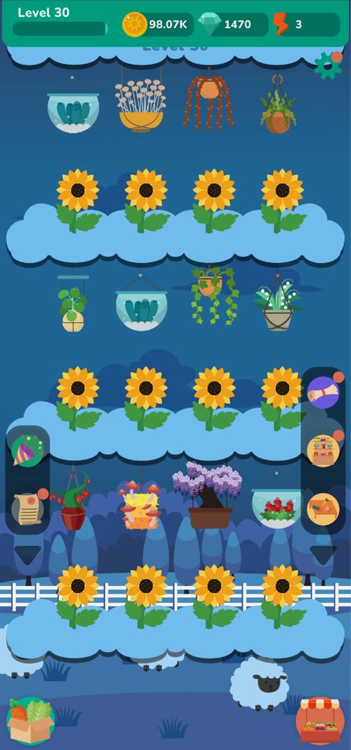 Screenshot of Cloud Garden