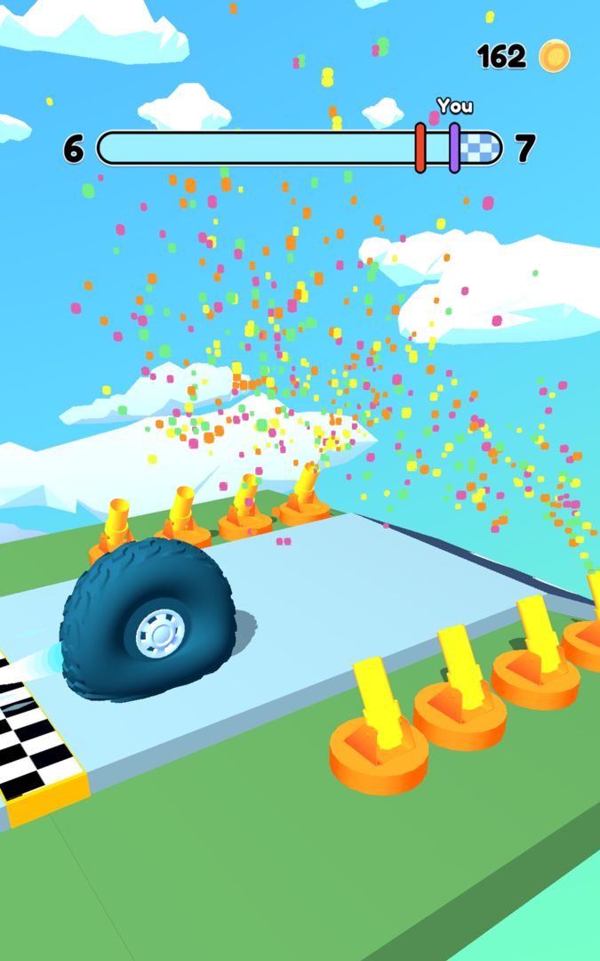 Wheel Race ภาพหน้าจอเกม