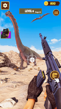 Cuplikan Layar Game Dinosaur Hunting King Sim Game