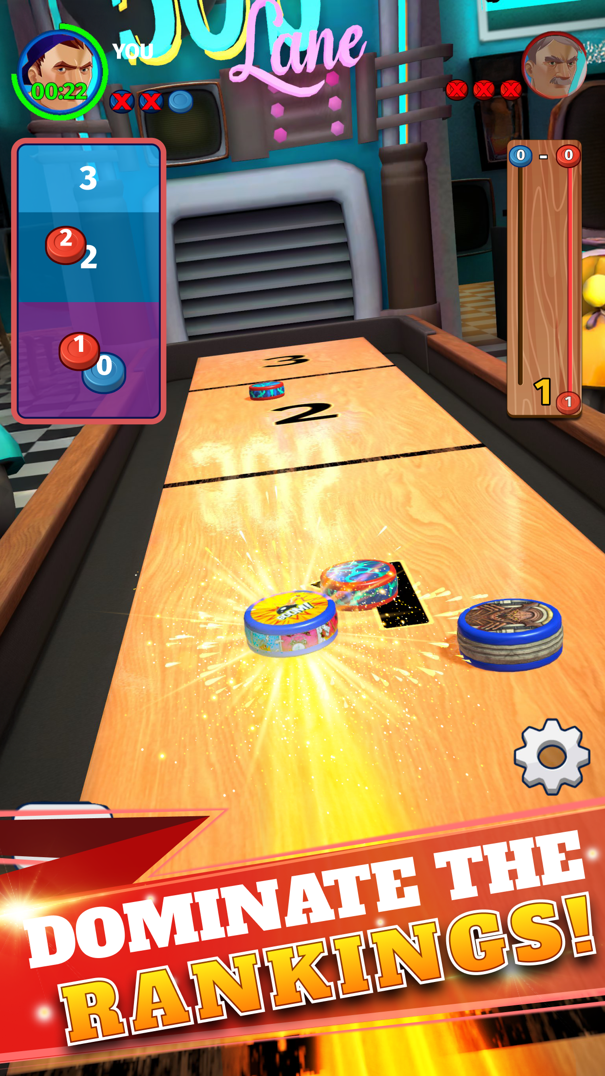 Shuffleboard Club: PvP Arena ภาพหน้าจอเกม