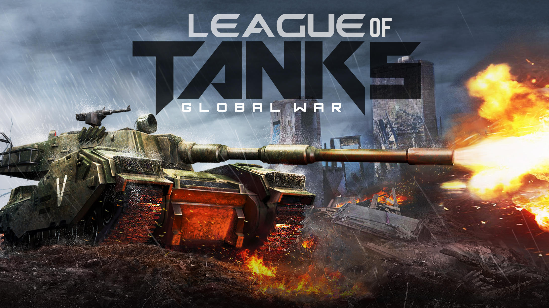 Screenshot 1 of League of Tanks Perang Global 