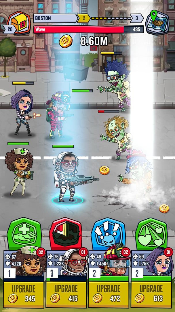 Zombieland: Double Tapper ภาพหน้าจอเกม