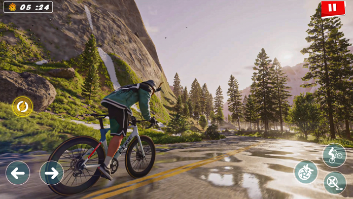 Bicycle Sim BMX Racing 3D Game Screenshot