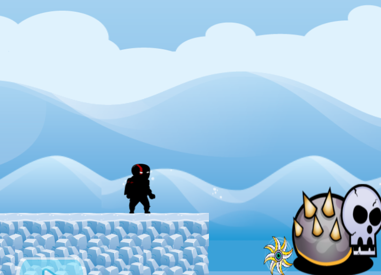 Black Running Game Screenshot