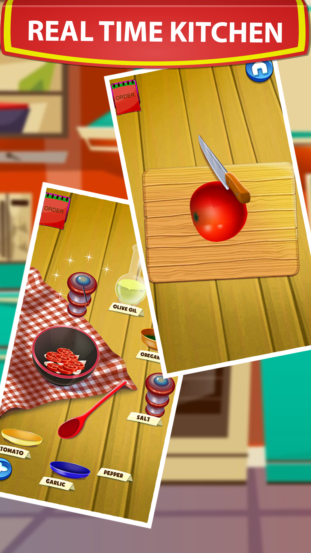 Pizza Maker - Cooking Game Game Screenshot