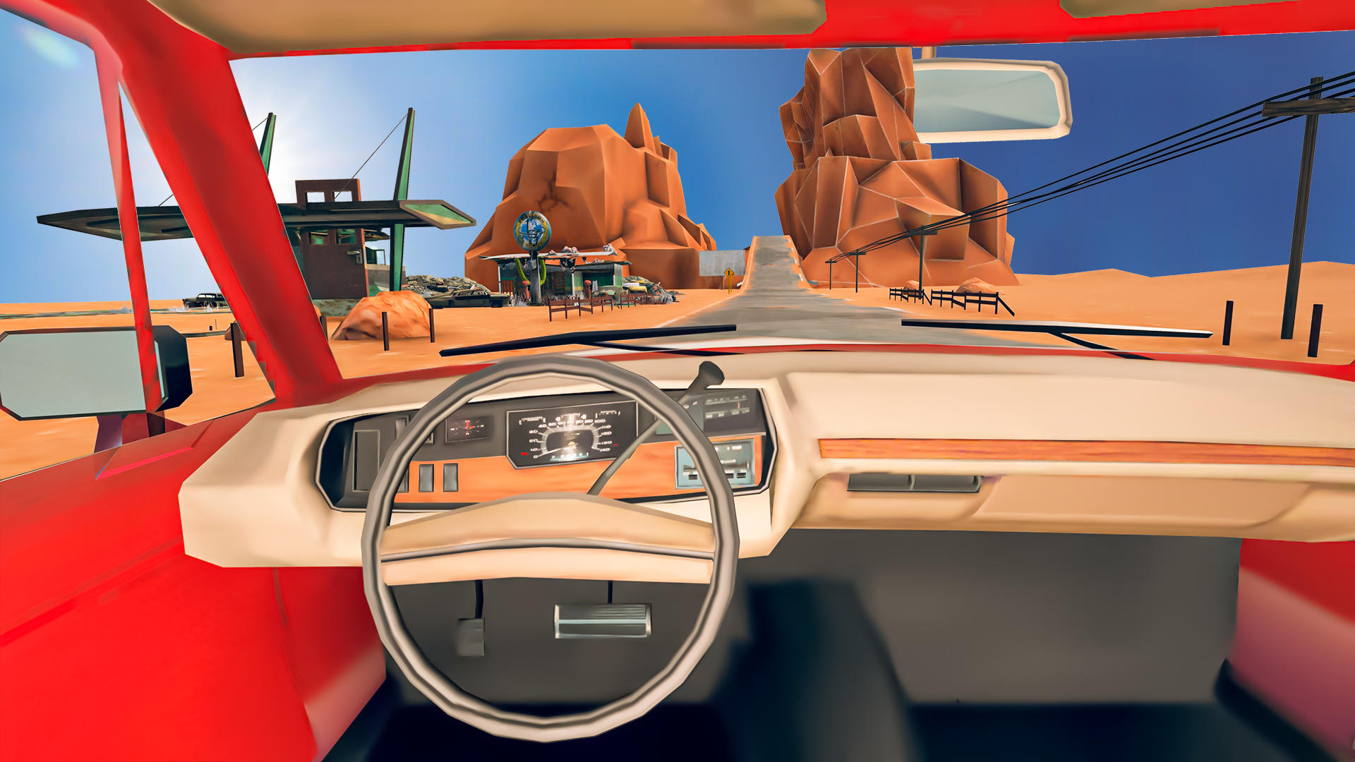 Screenshot 1 of Lange Autofahrt-Roadtrip-Spiele 3D 1.7