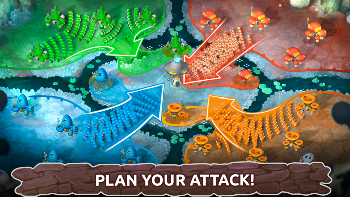 Mushroom Wars 2: RTS Strategy Game Screenshot
