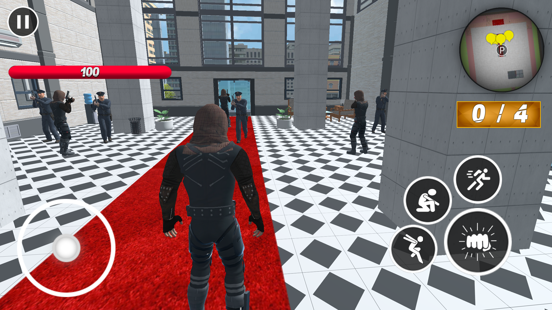 City Bank Heist Robbery Games Game Screenshot