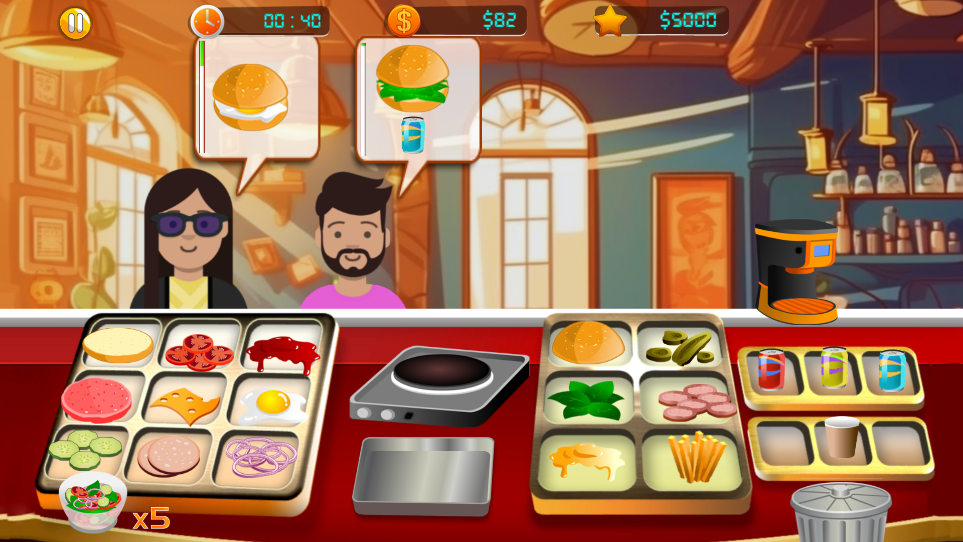 Cooking Town jogo de culinária do chef versão móvel andróide iOS