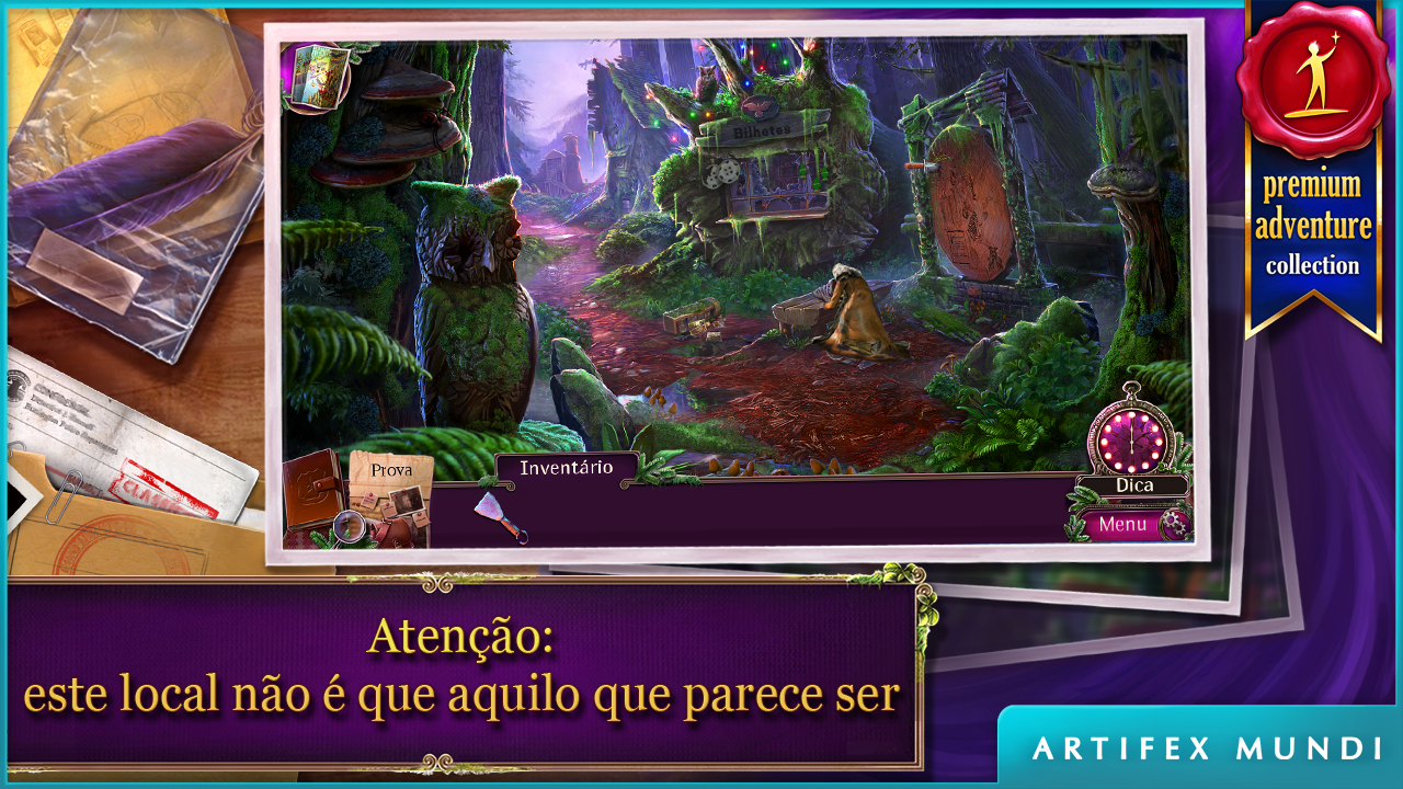 Captura de Tela do Jogo Enigmatis 2