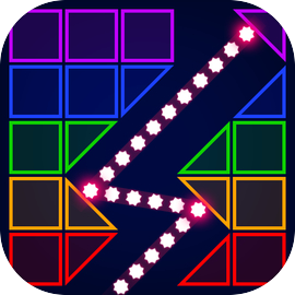 Neon Block Blast: Retro Brick Breaker Games