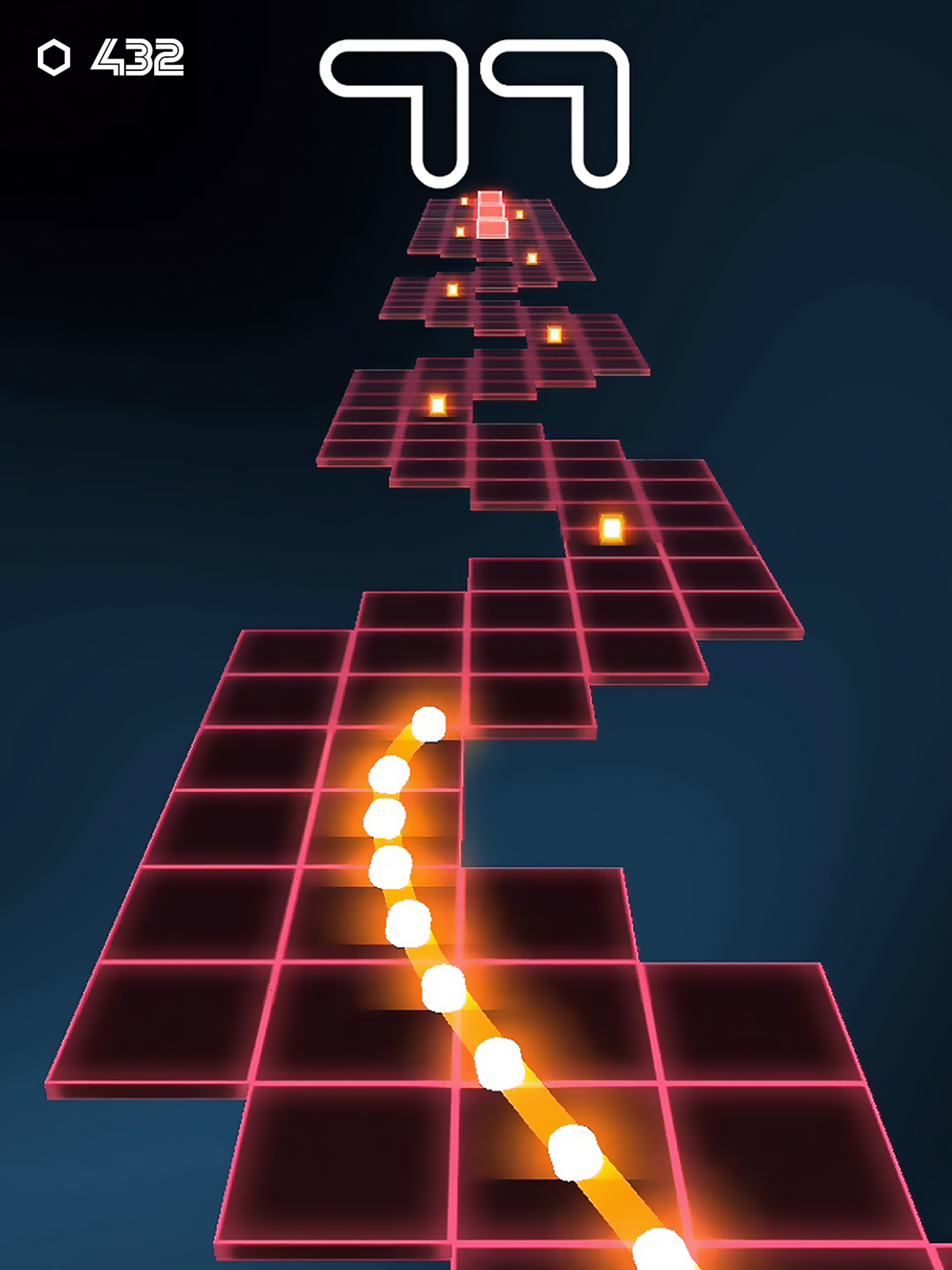 Cuplikan Layar Game Space Snake