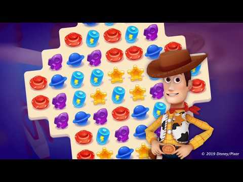 Screenshot of the video of Toy Story Drop!