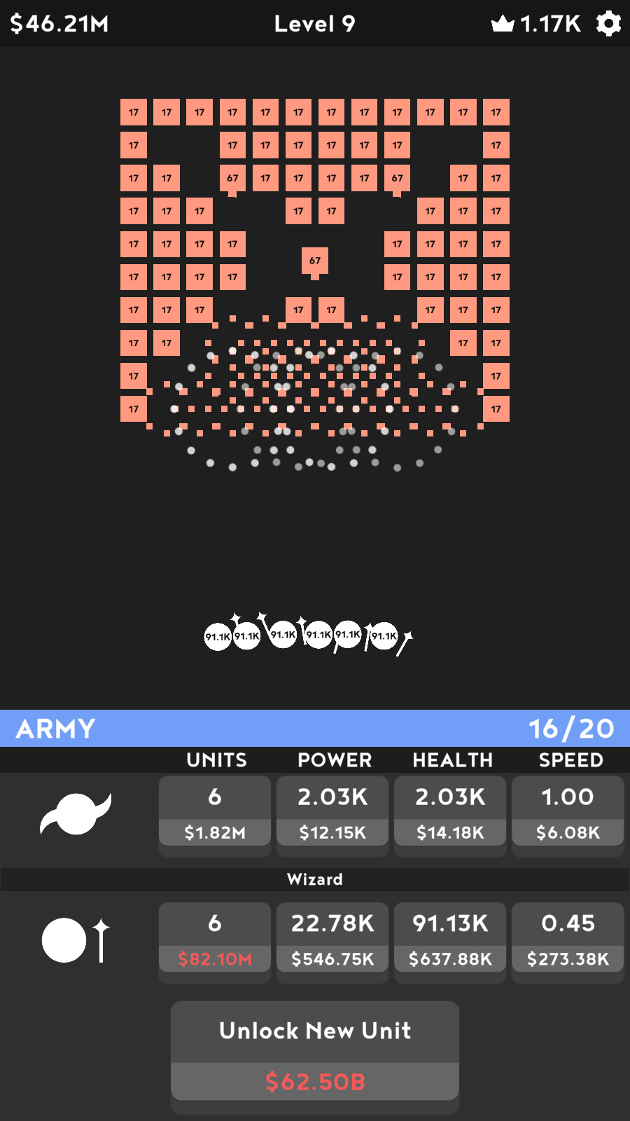 Screenshot of The Army - Idle Strategy Game