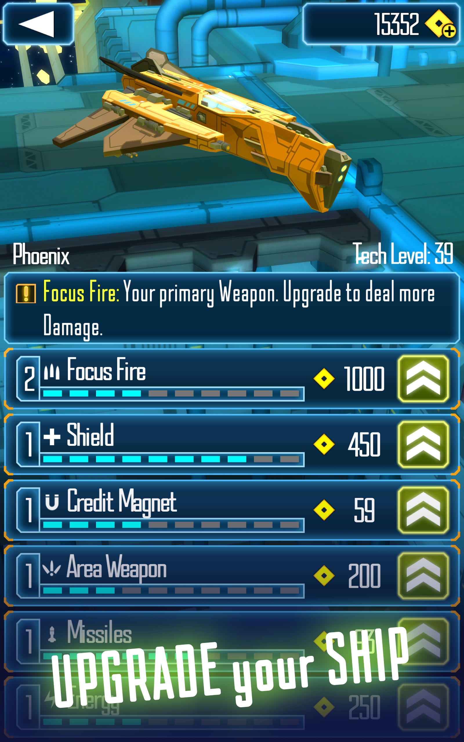 Hyper Force - Space Shooter Game Screenshot