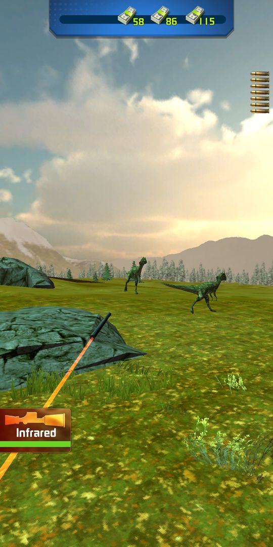 Dinosaur Park Simulator target Exploring Islands ภาพหน้าจอเกม
