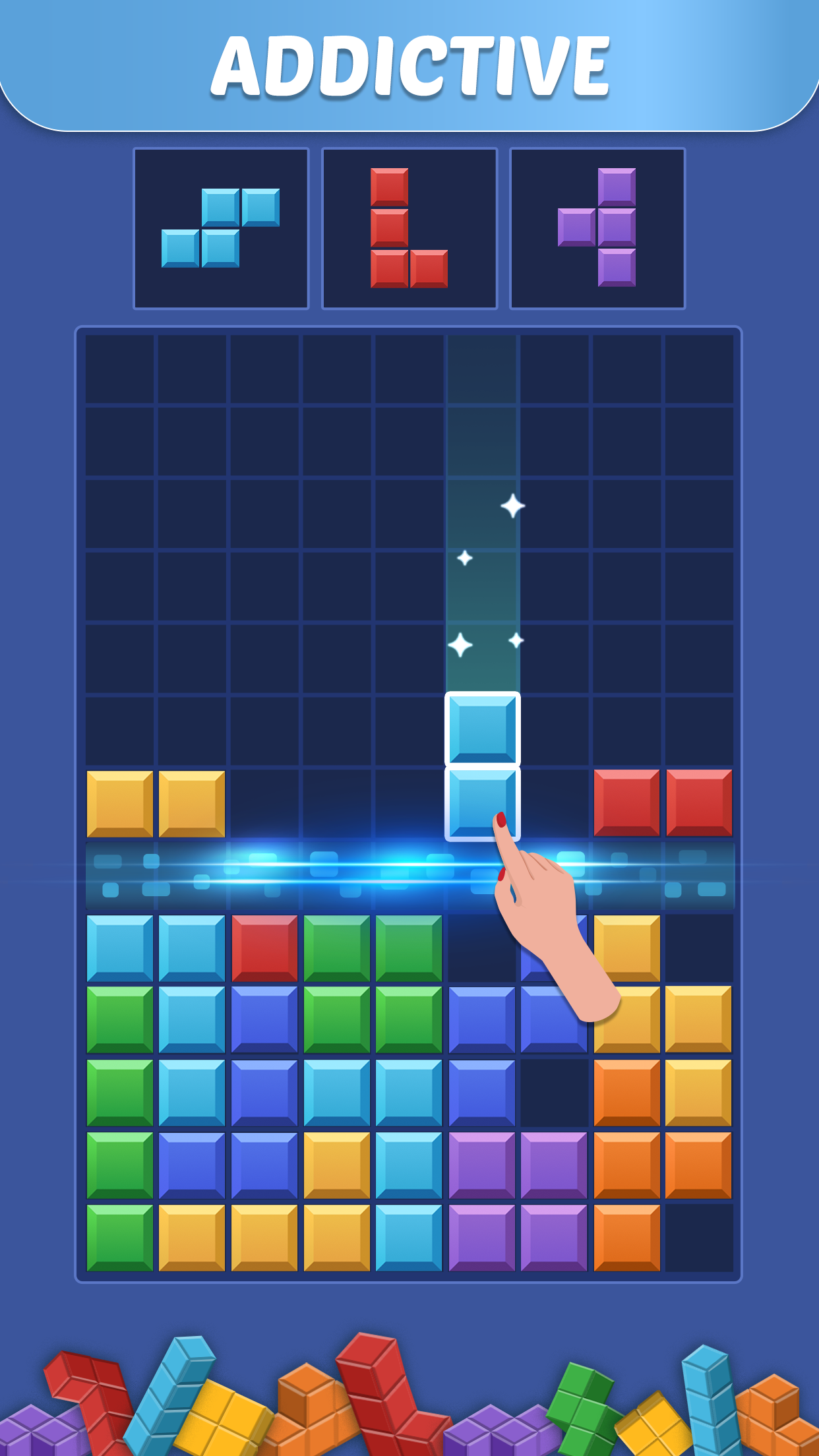 BLOCKS Block Puzzle Game Fun mobile android iOS apk download for free-TapTap