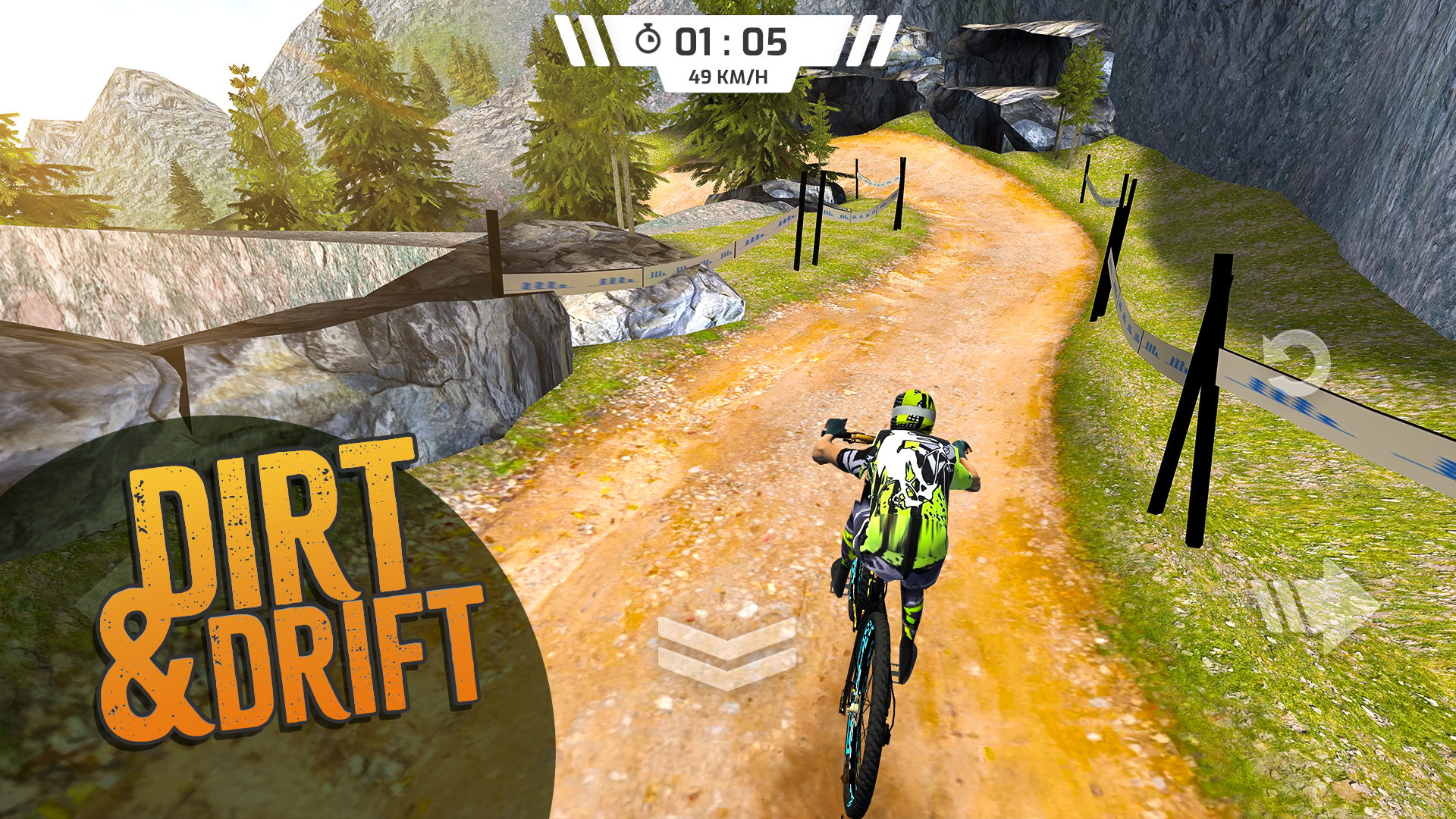 Bike Rider GO: Cycle Race MTB ภาพหน้าจอเกม