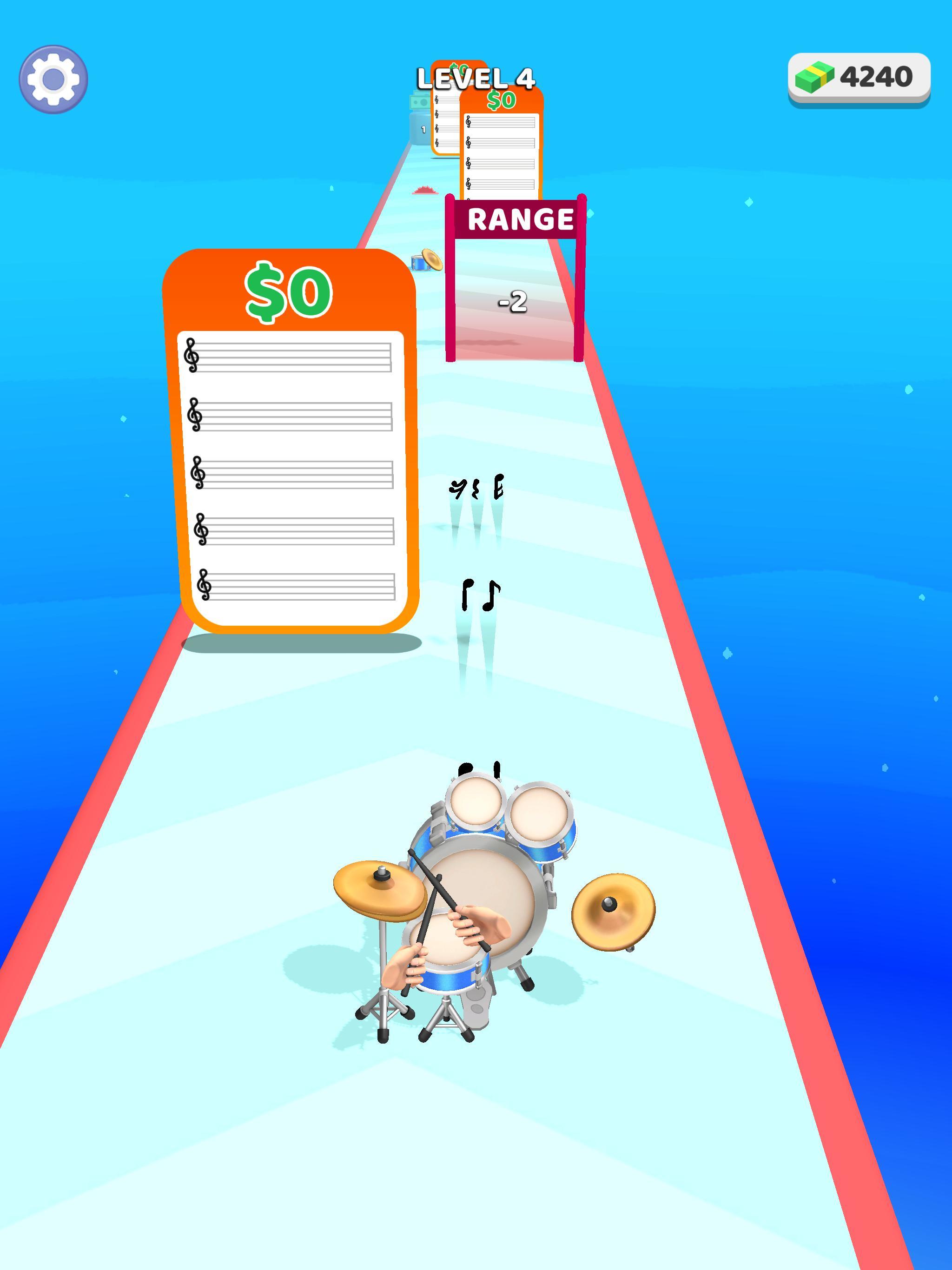 Drum Shooter 게임 스크린샷