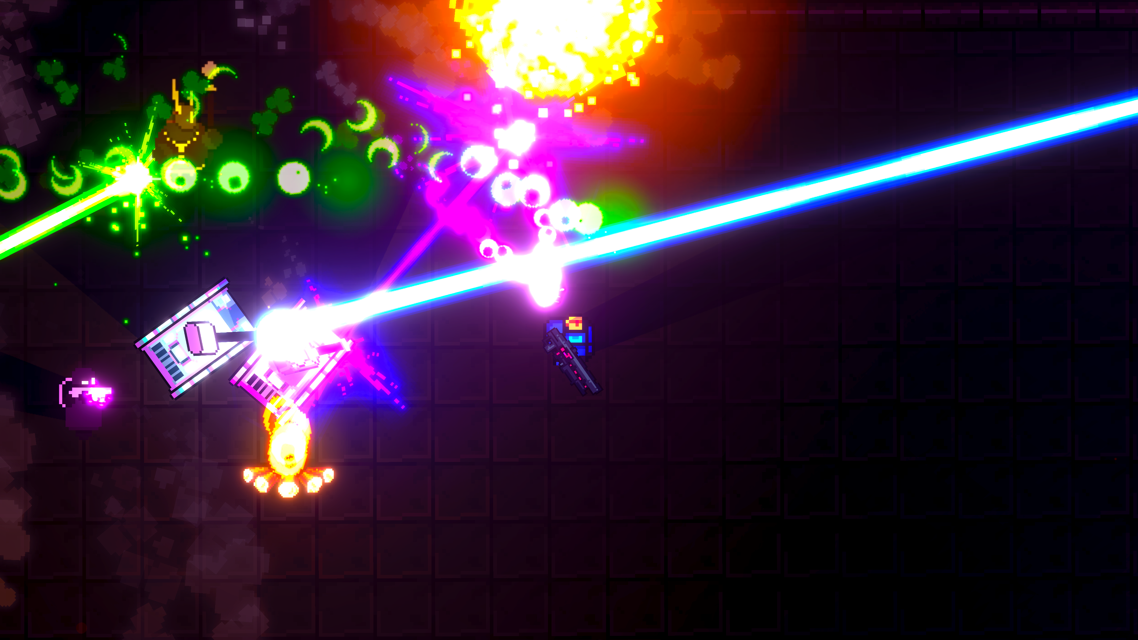 Laser Tanks: Pixel RPG screenshot game