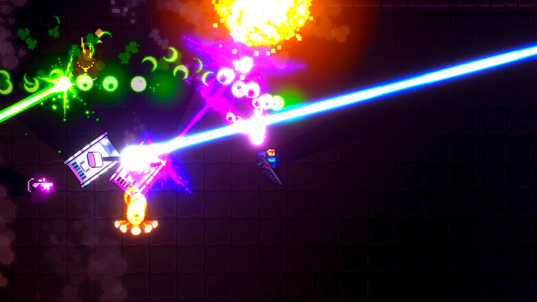 Screenshot of Laser Tanks: Pixel RPG