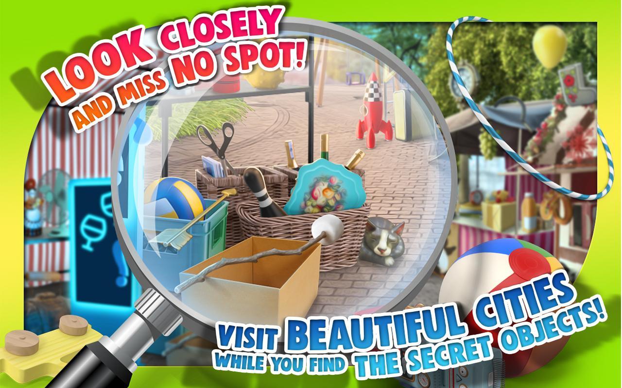 Captura de Tela do Jogo Big City Hidden Object Games