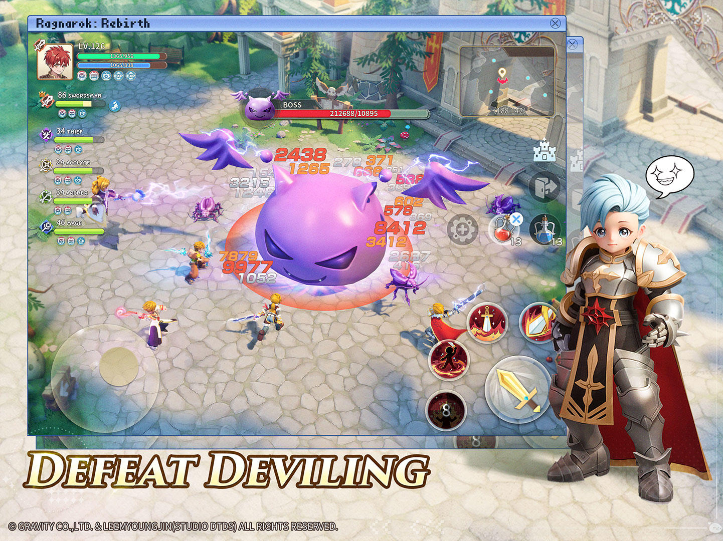 Ragnarok: Rebirth Game Screenshot