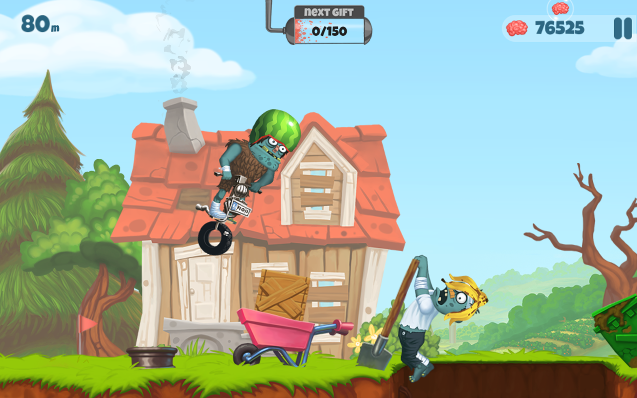 Zombie's Got a Pogo 遊戲截圖