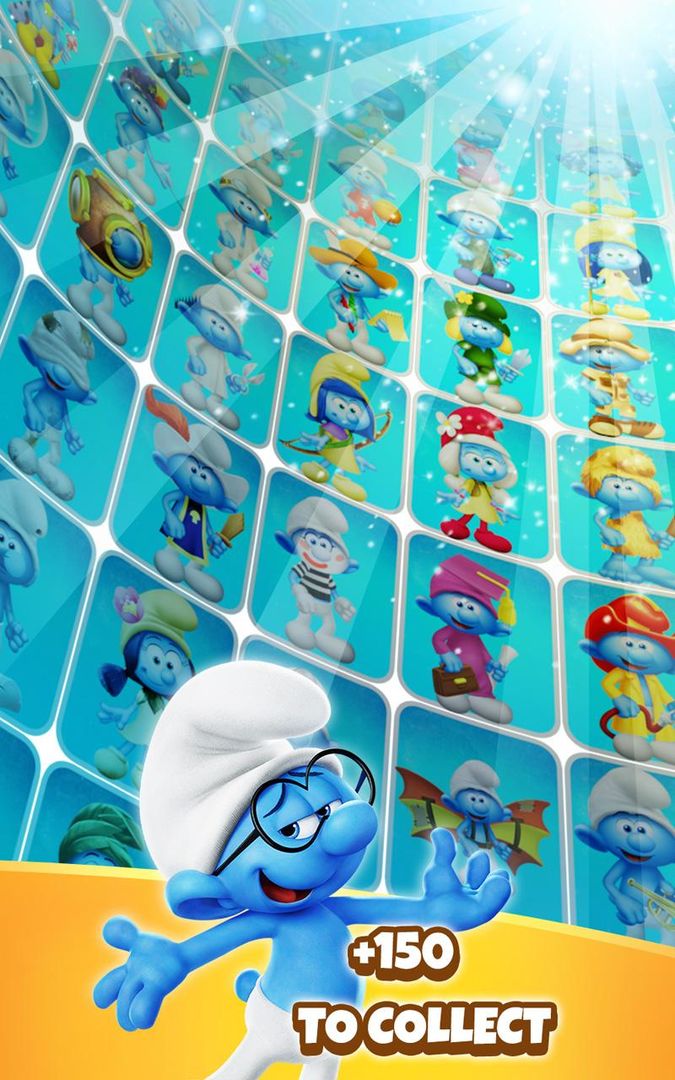 Smurfs Bubble Shooter Story screenshot game