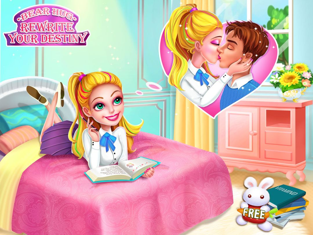 Secret Love Diary! Story Games screenshot game