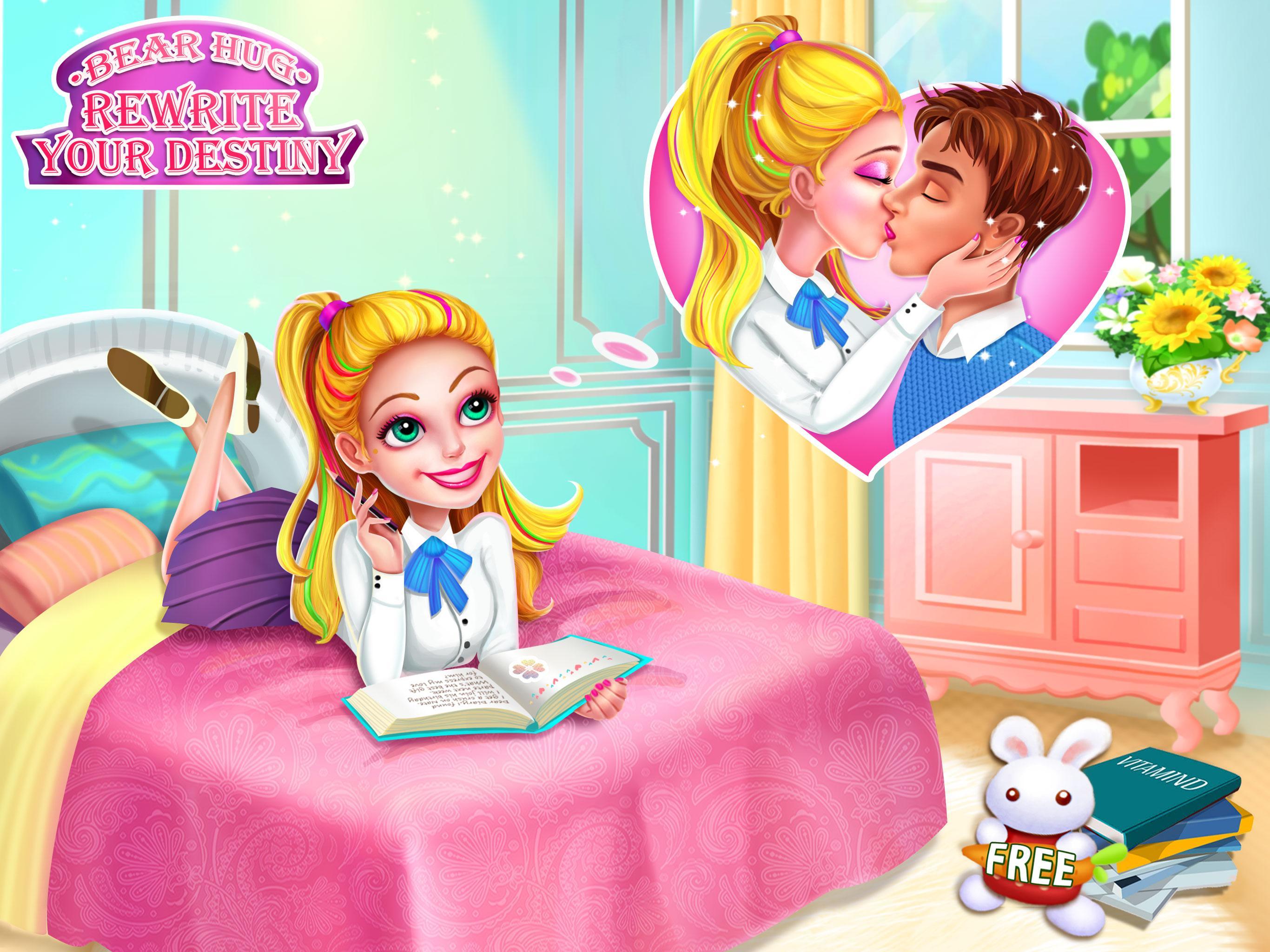 Secret Love Diary! Story Games ゲームのスクリーンショット