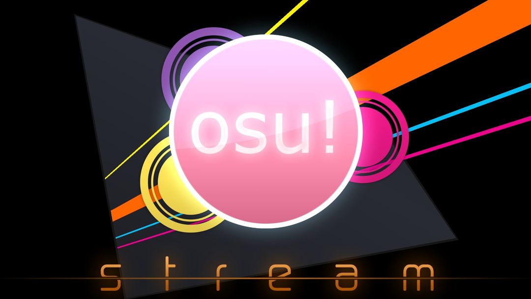 Screenshot of osu!stream