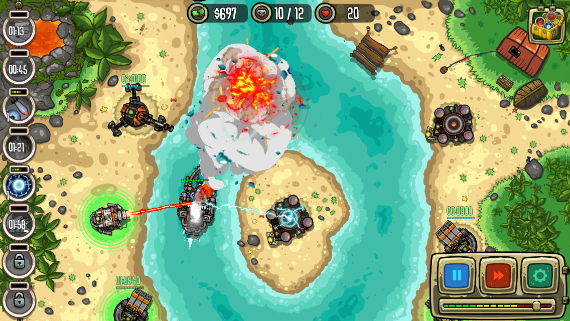 Modern Defense HD Game Screenshot