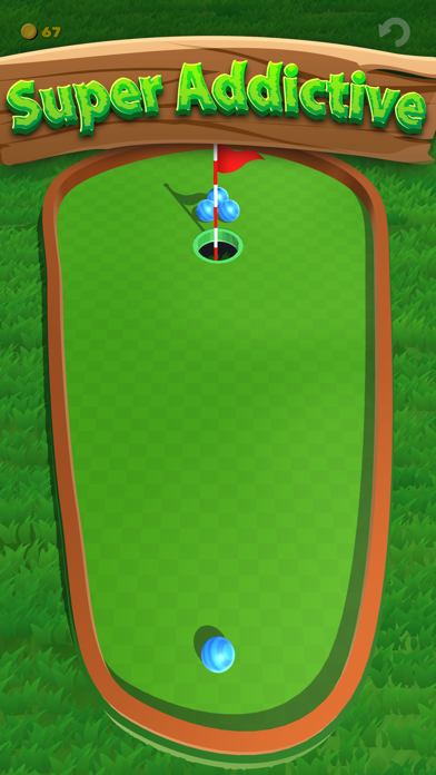 Bubble Golf Game Screenshot
