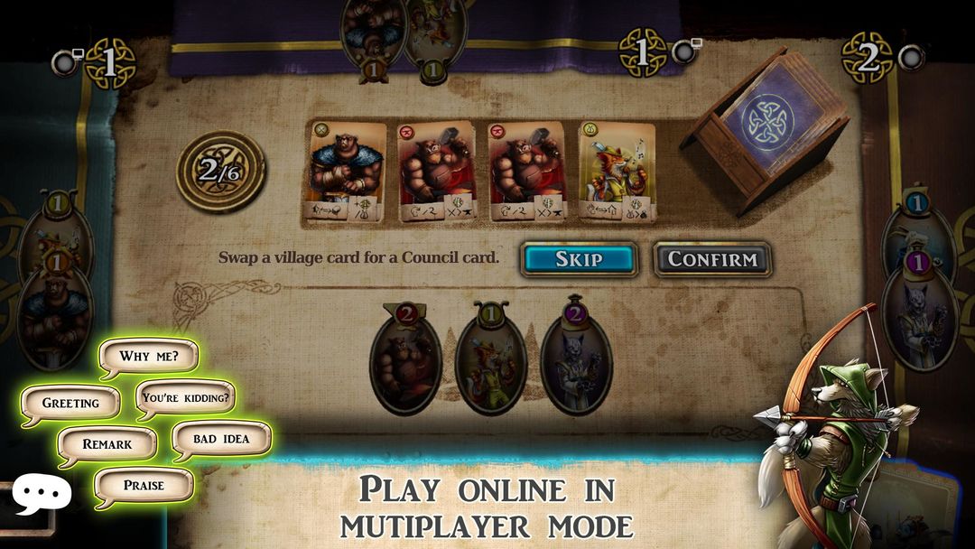 Screenshot of Harald: A Game of Influence