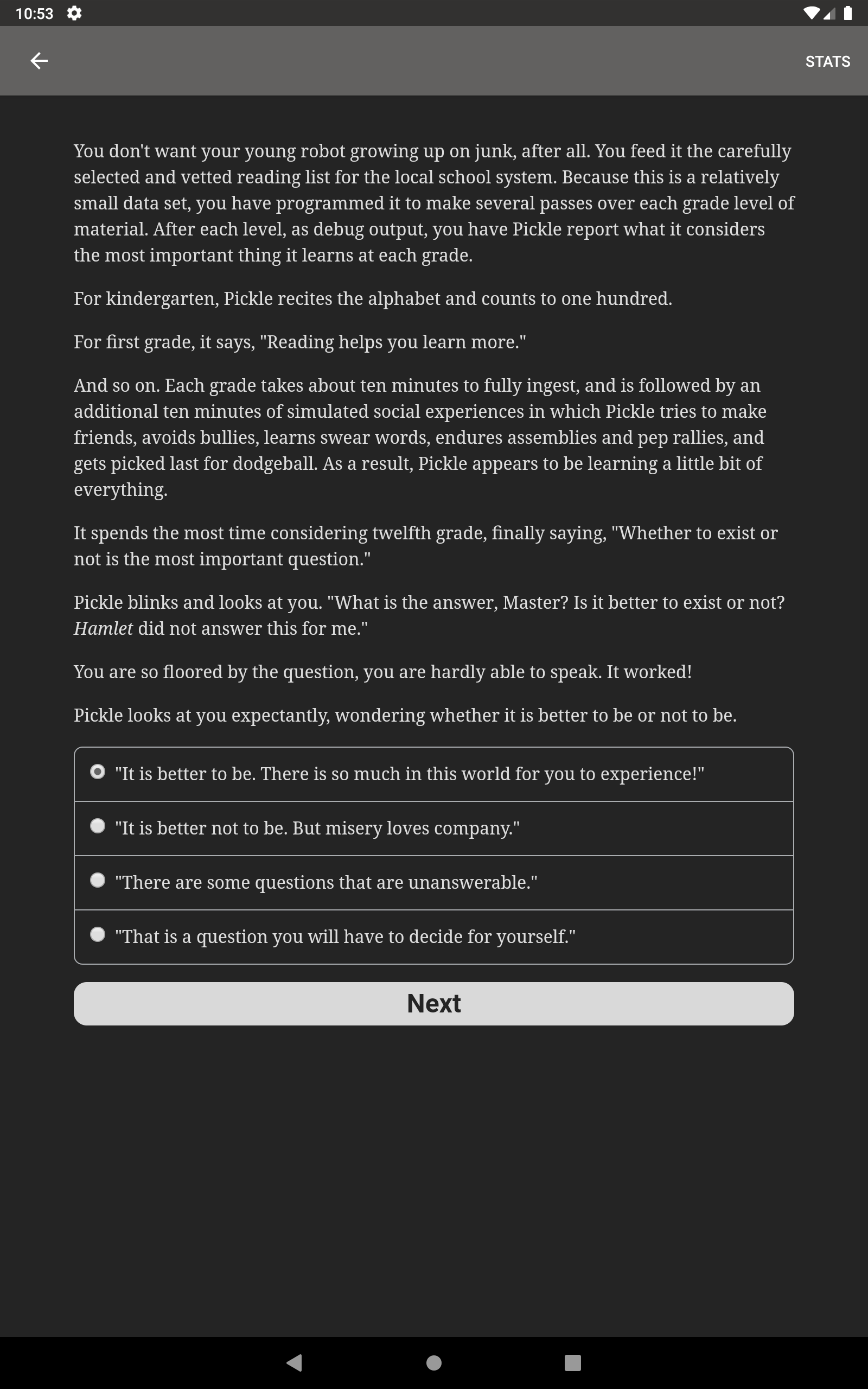Choice of Games screenshot game