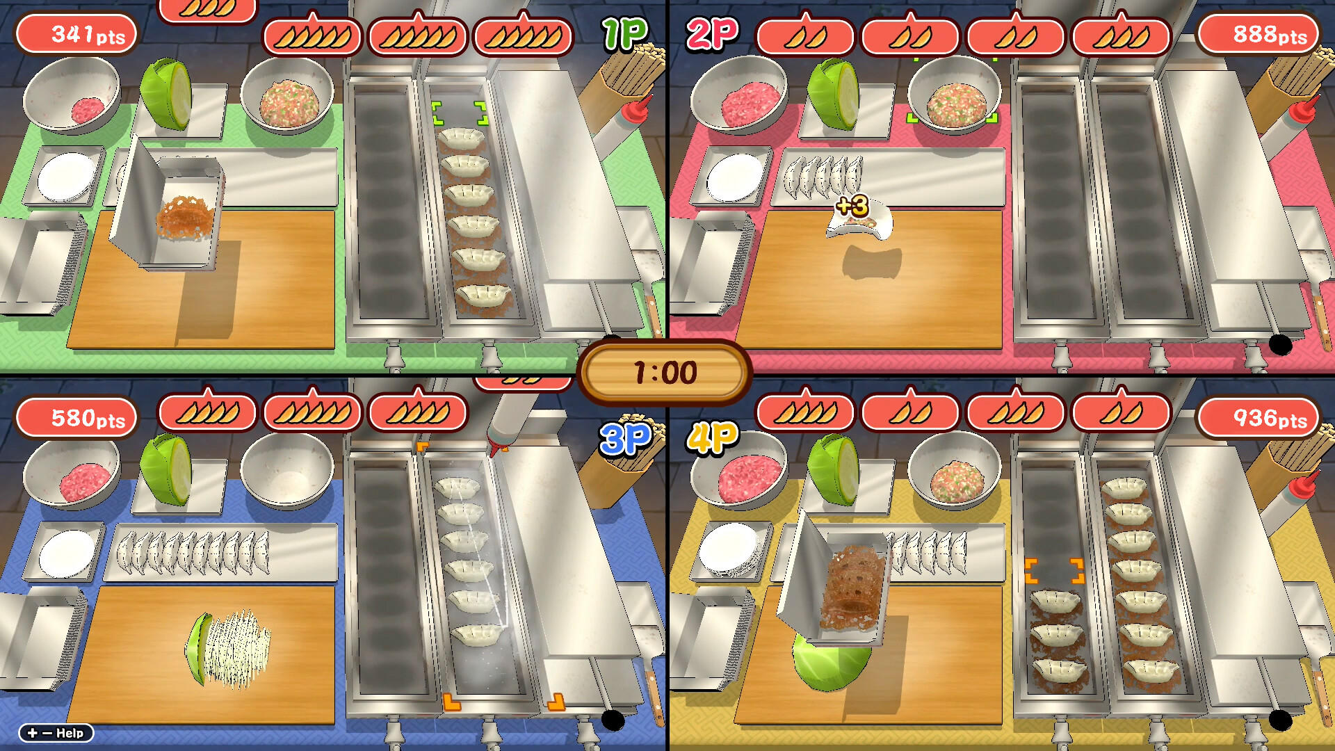 Cuplikan Layar Game Make it! Gyoza